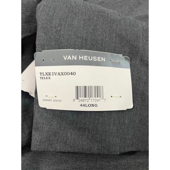 Van Heusen Mens Size 44 Long Gray Suit Jacket NWT - Picture 5 of 5